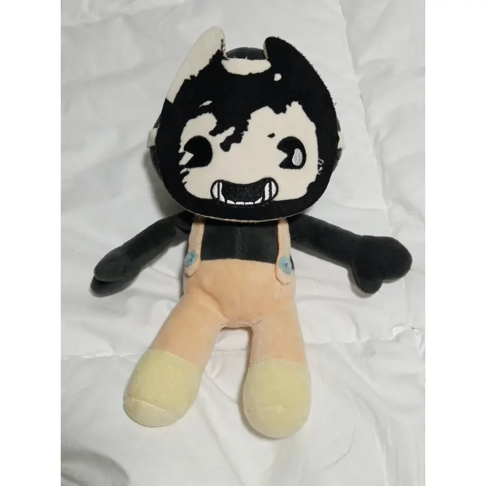 BENDY and the Ink Machine Sammy Lawrence Plushie Black Stuffed Figure Phat Mojo